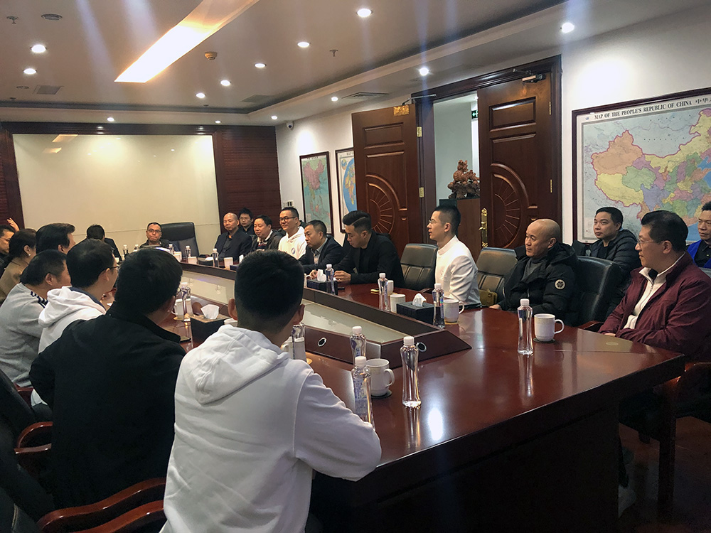 商会秘书处和青委会一行拜访理事长单位永隆集团 商会秘书处和青委会一行拜访理事长单位永隆集团